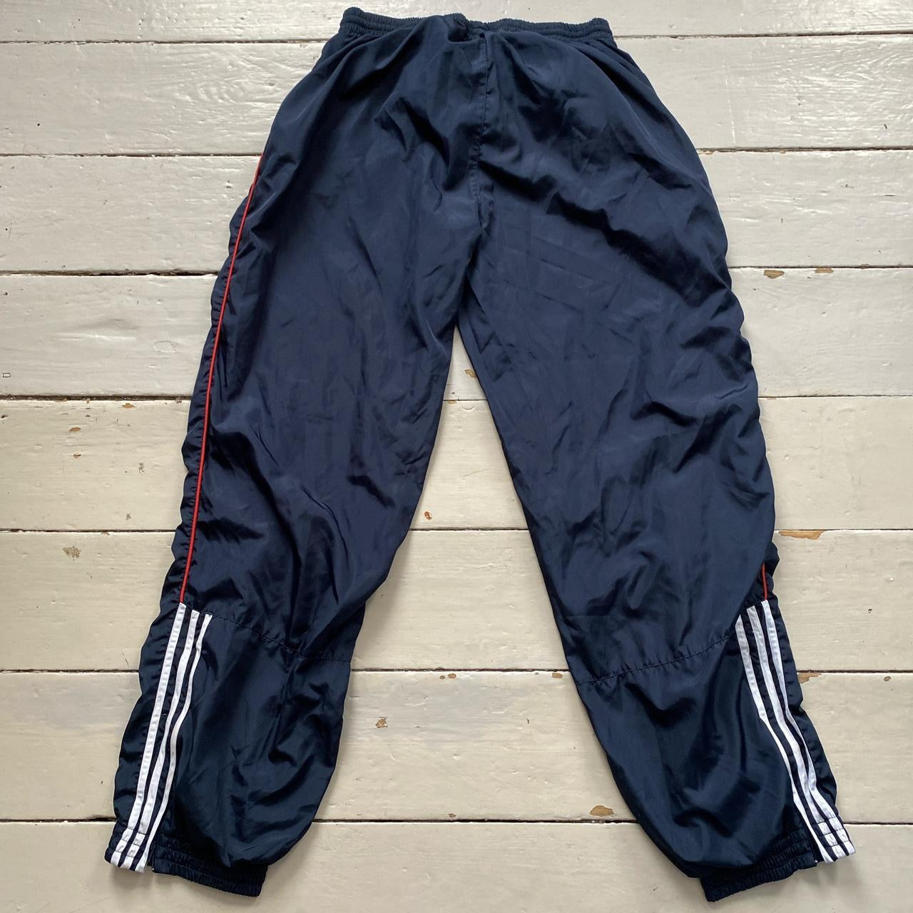 Adidas Navy Shell Bottoms (Large)