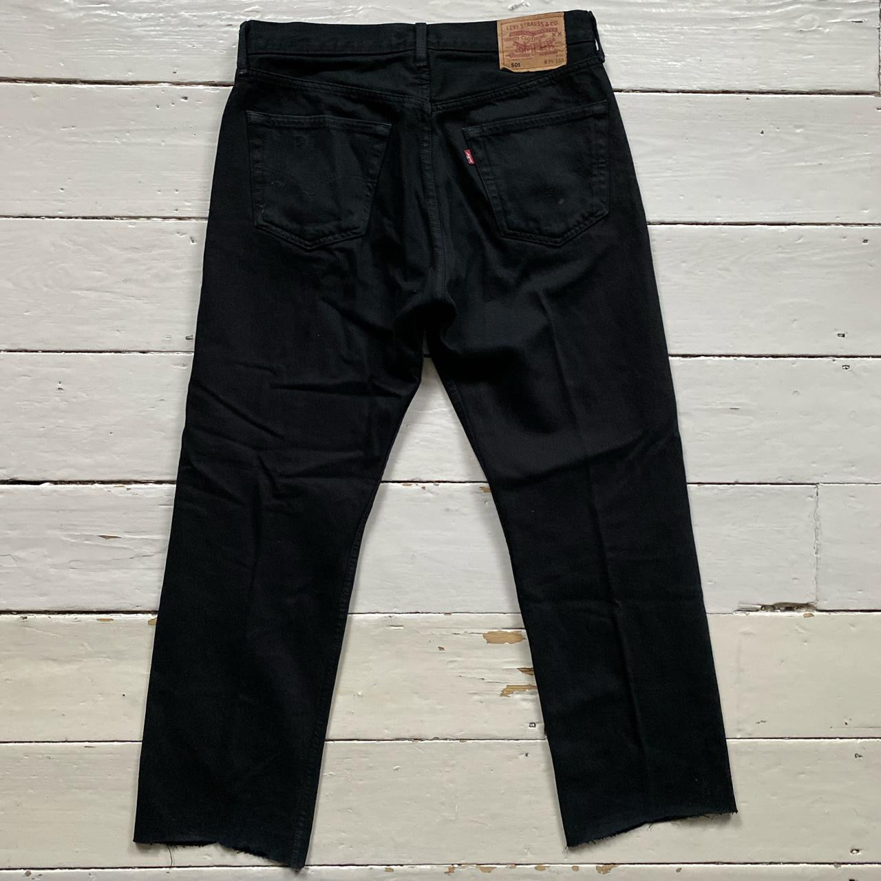 Levis 501 Black Jeans (34/30)