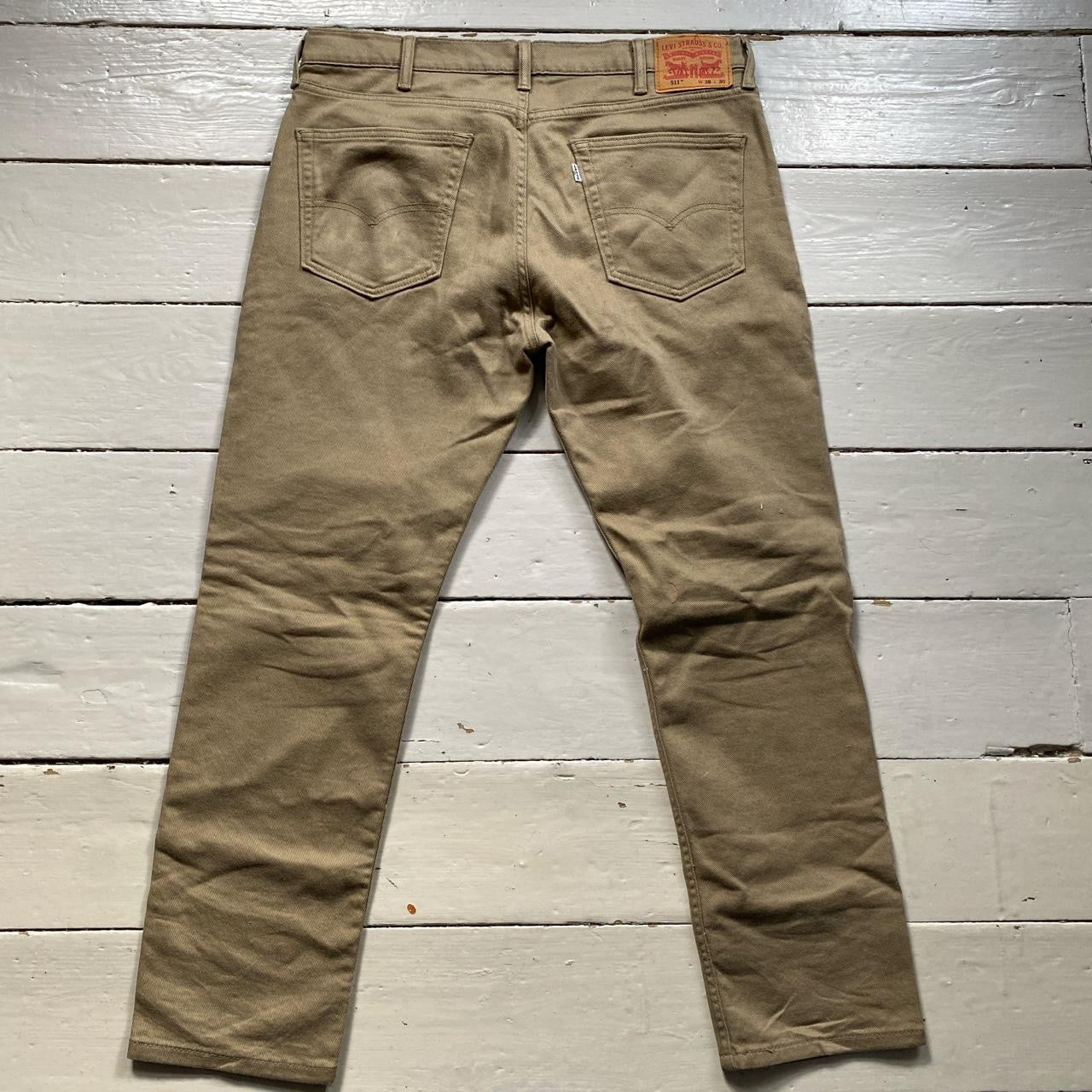 Levis 511 Khaki Jeans (38/30)