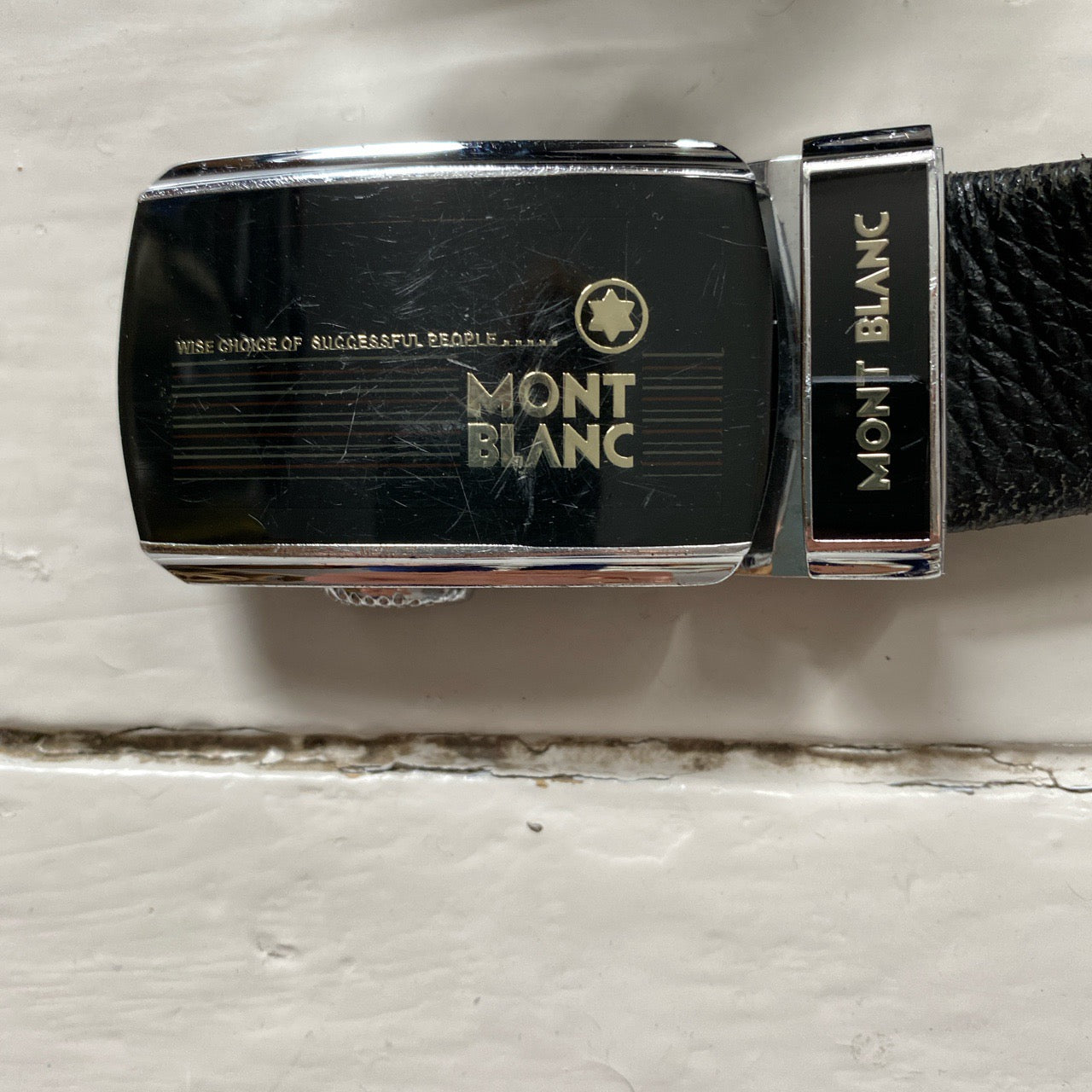 Mont Blanc Leather Belt (50/125)