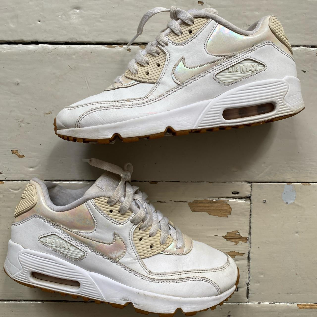 Nike Air Max 90 White Gum (UK 5.5)