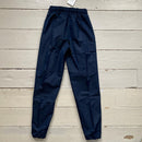 Nike Vintage Navy Swoosh Shell Bottoms (Womens Small)