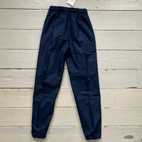 Nike Vintage Navy Swoosh Shell Bottoms (Womens Small)