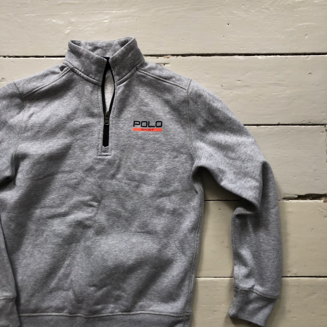 Polo Sport Grey Quarter Zip Womens (Small)