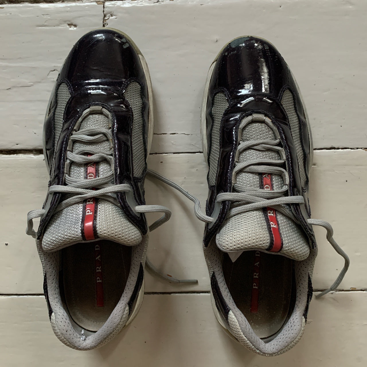 Prada Americas Cup Patent Purple (UK 8)