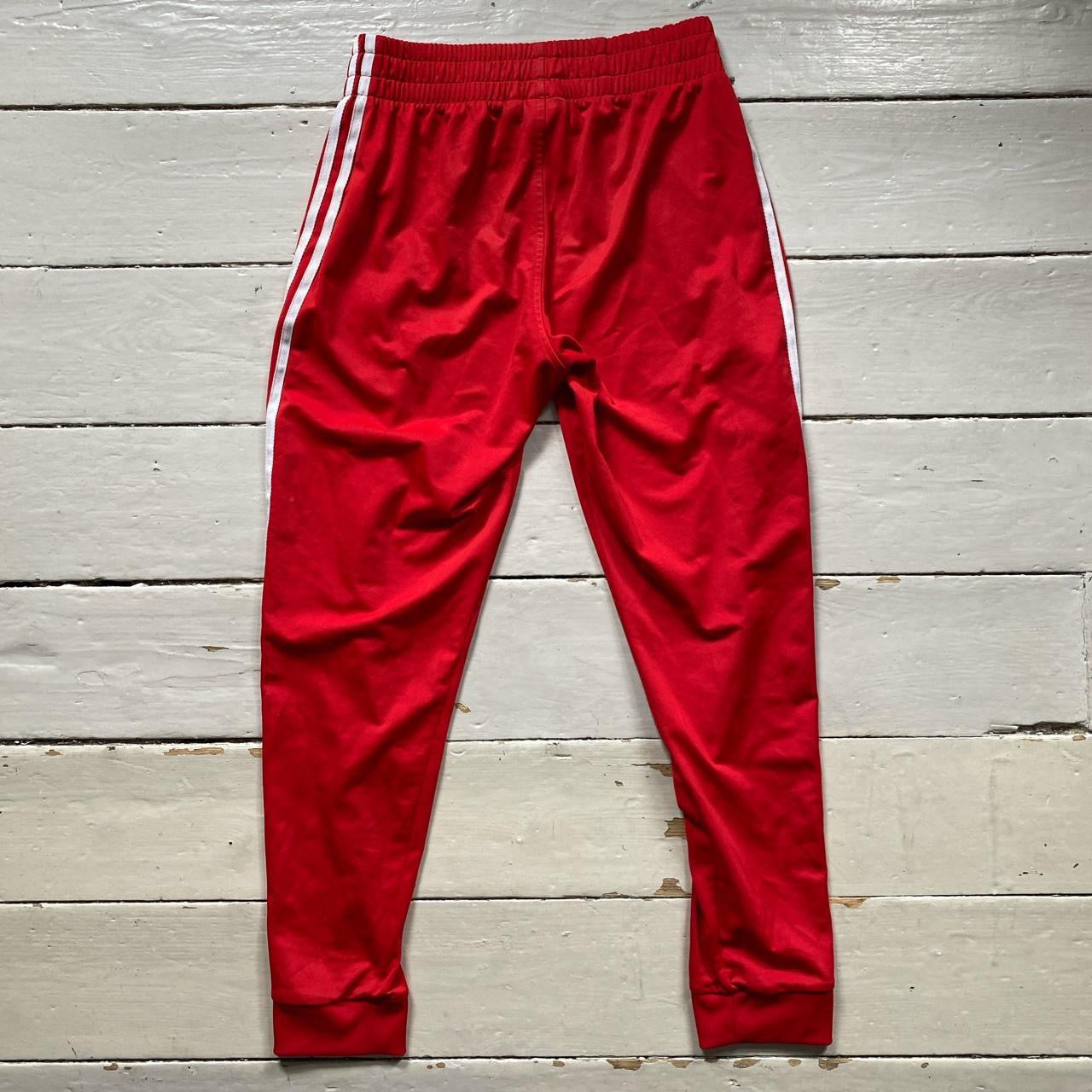 Adidas SST Red and White Tracksuit (Medium)