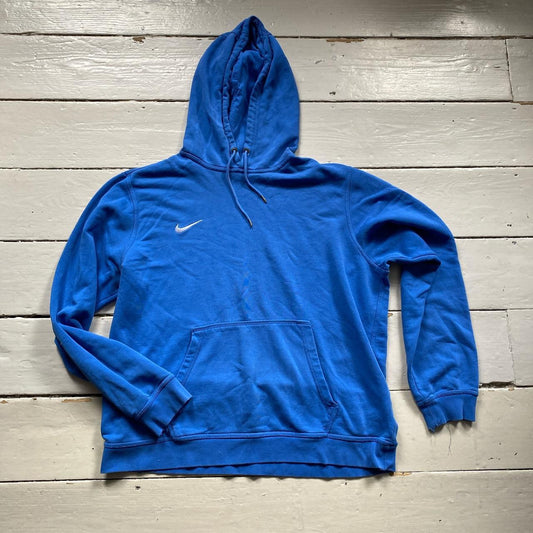 Nike Swoosh Blue Hoodie (XL)