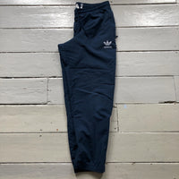 Adidas Vintage Blue Shell Bottoms (Medium)