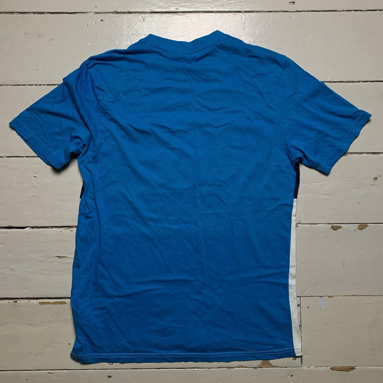 Fila Blue and White T Shirt (Medium)