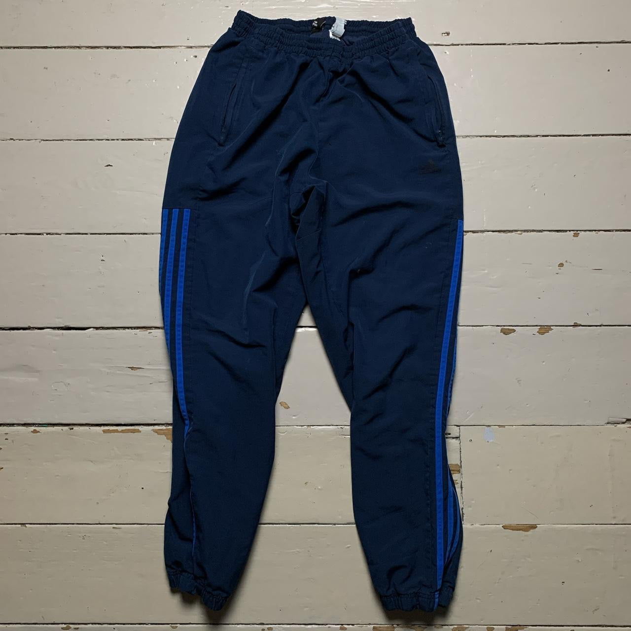 Adidas Baggy Shell Bottoms Navy (Small)