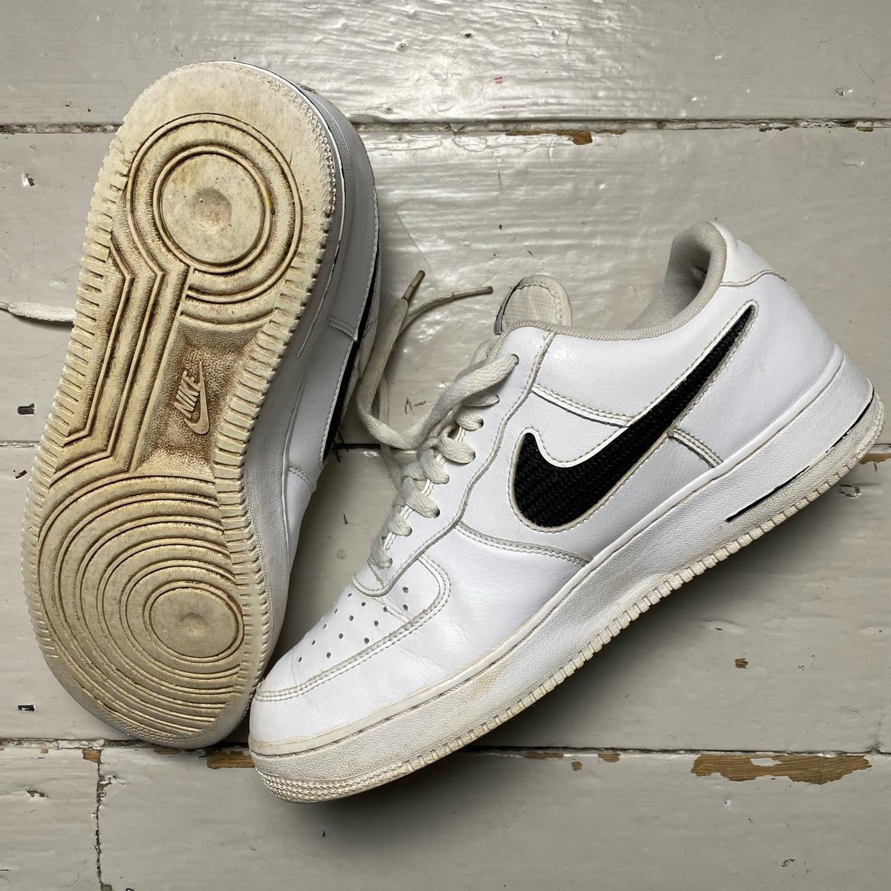 Nike Air Force 1 White and Black (UK 11)