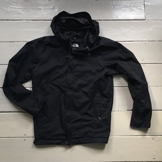 The North Face HyVent Black Jacket (Medium)