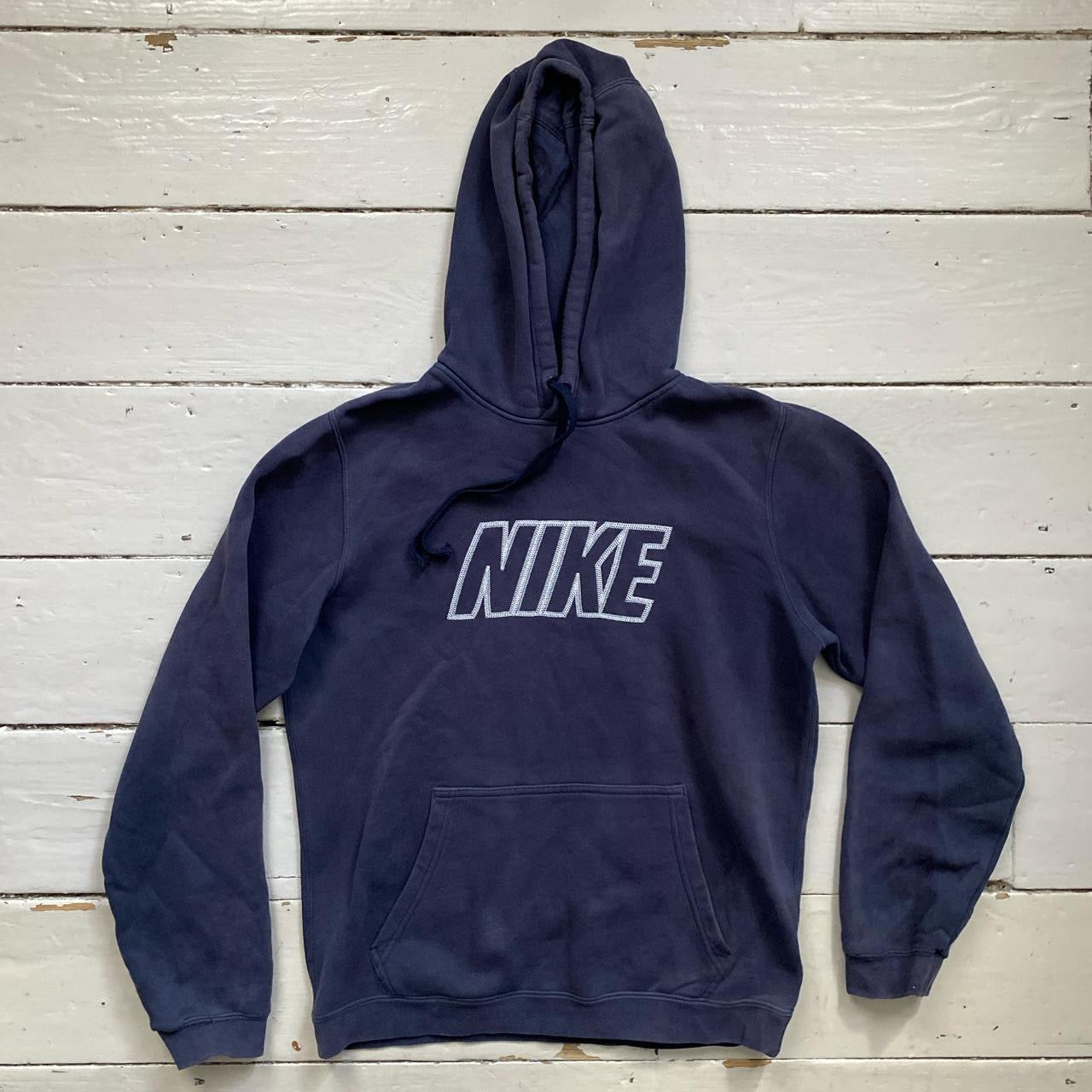 Nike Club Stitch Embroidered Hoodie (Small)