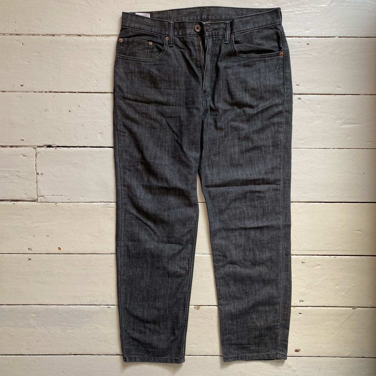 Levis 504 Grey Jeans (36/30)