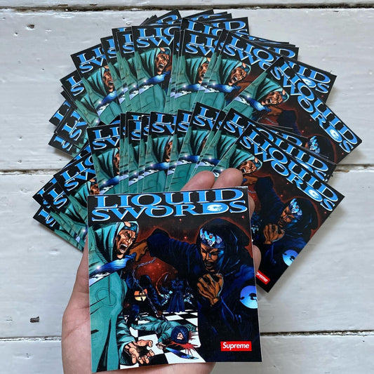 Supreme Liquid Swords Wu Tang Stickers