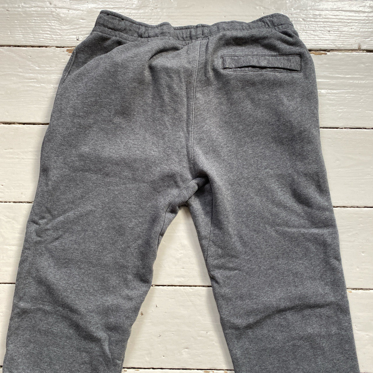 Nike Club Spellout Grey Joggers (Large)