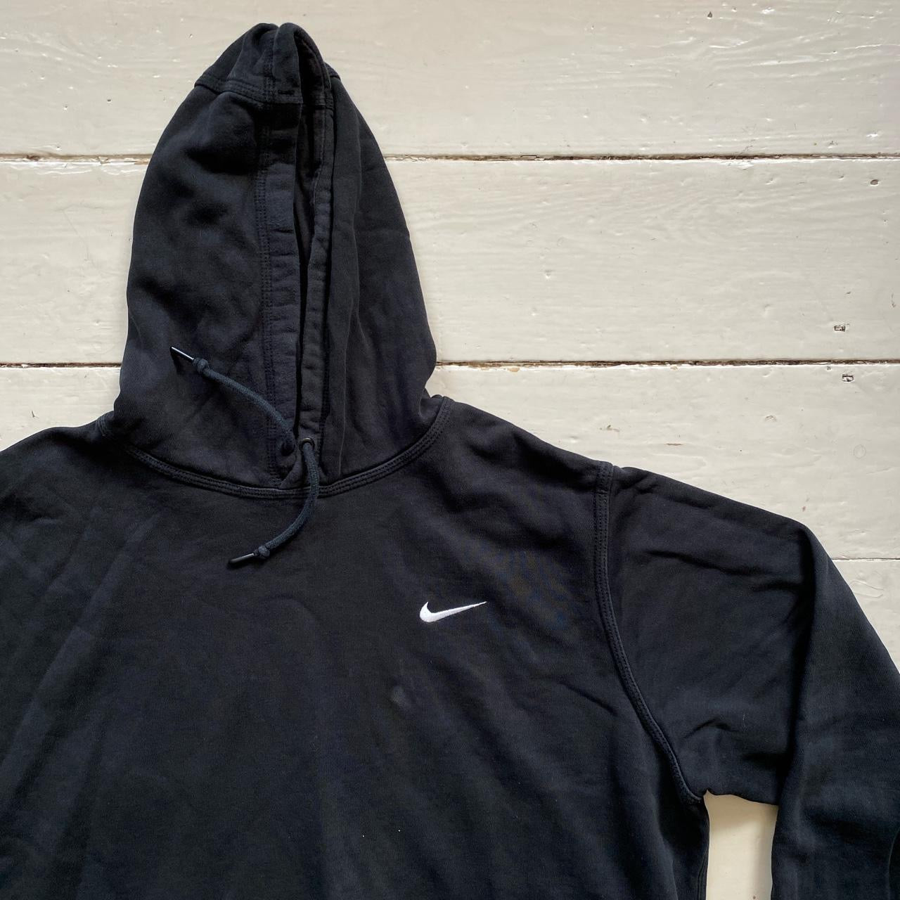 Nike Swoosh Black Hoodie (XXL)