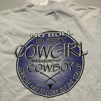 No Bull Vintage Womens T Shirt (10/12)