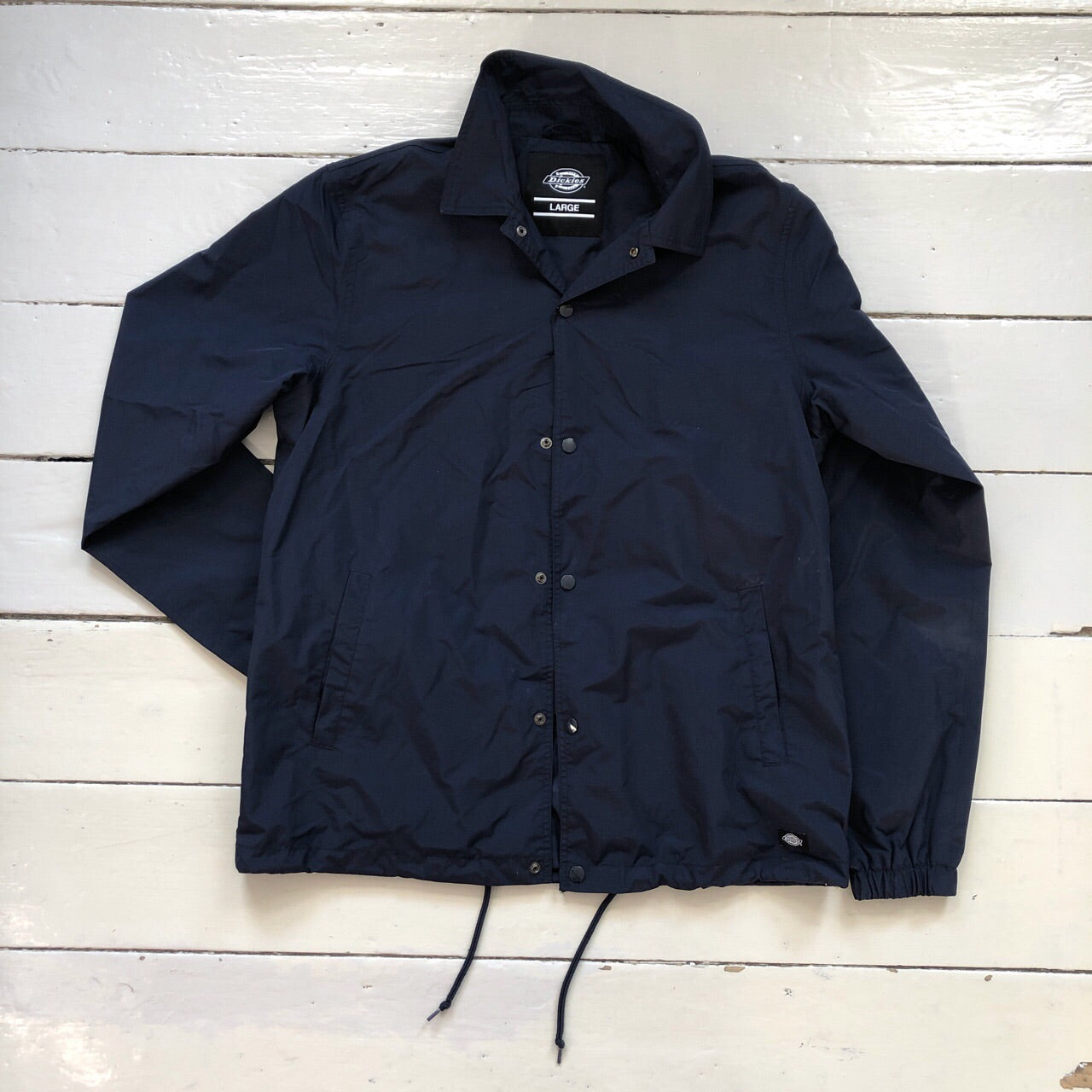 Dickies Coach Jacket Navy (Large)