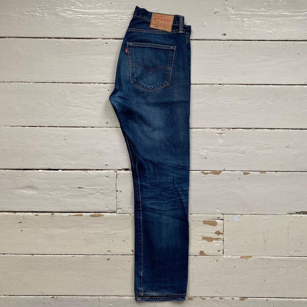 Levis 501 Blue Stonewash Jeans (31/31)