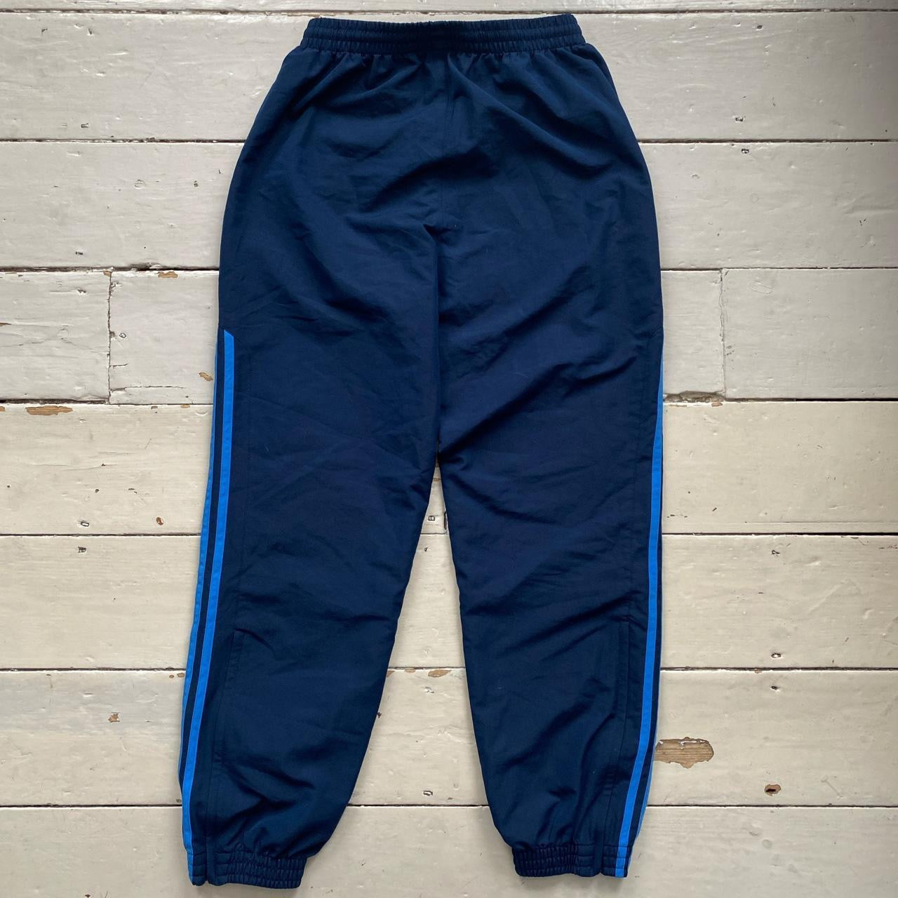 Adidas Navy Shell Bottoms (Small)