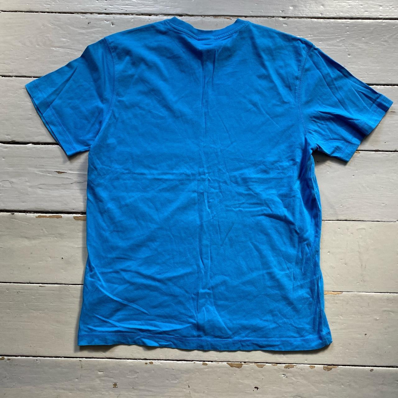 Nike Vintage Blue T Shirt (Large)