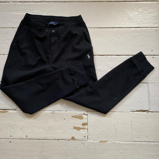 Ralph Lauren Polo Black Joggers (XS)