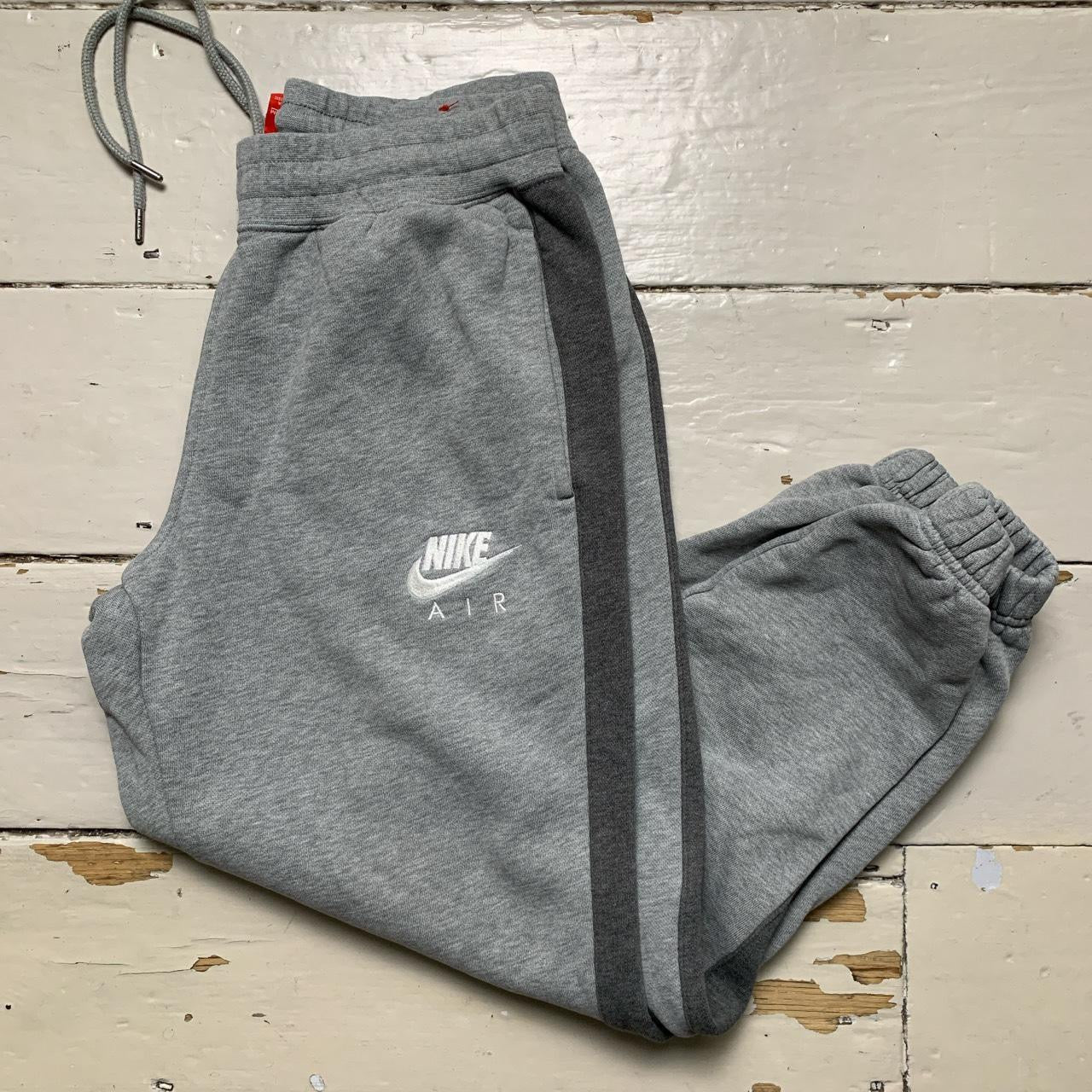 Nike Air Grey and White Joggers (Medium)