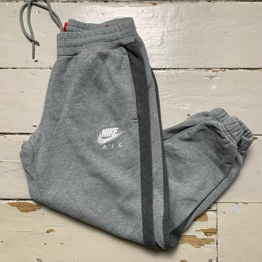 Nike Air Grey and White Joggers (Medium)