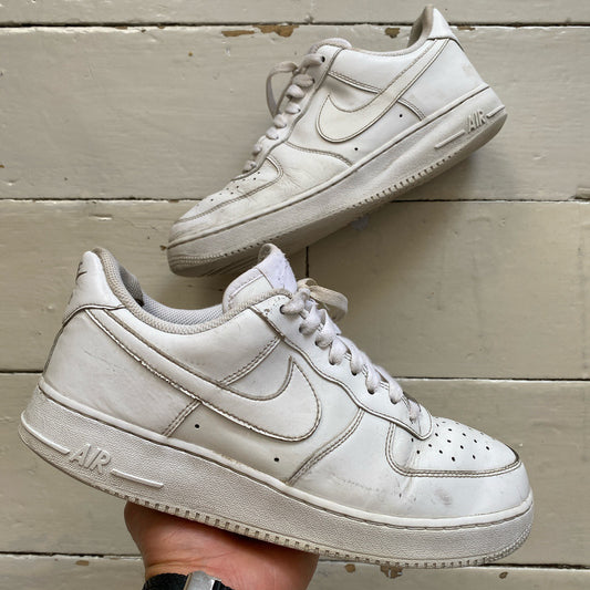 Nike Air Force 1 White (UK 9)