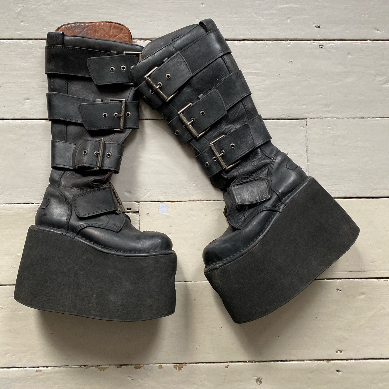 New Rock Platform High Boots (UK 5)