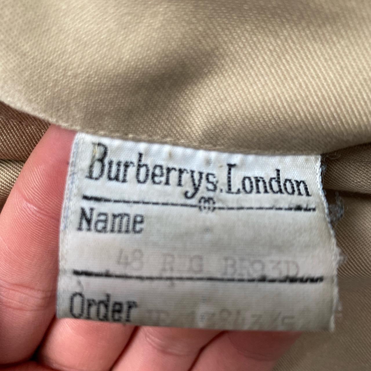 Burberry Vintage Trench Coat (XL)