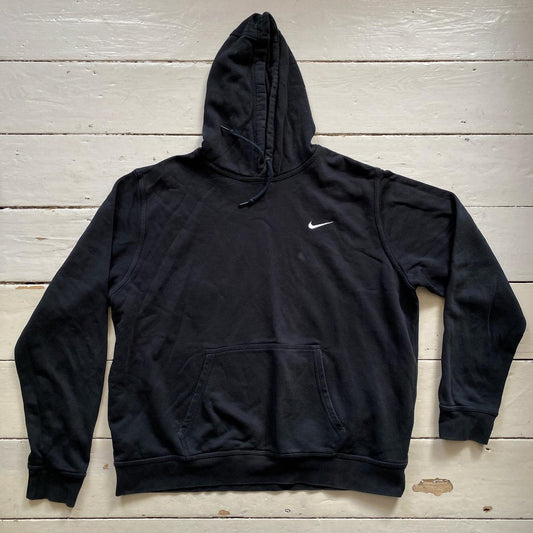 Nike Swoosh Black Hoodie (XXL)