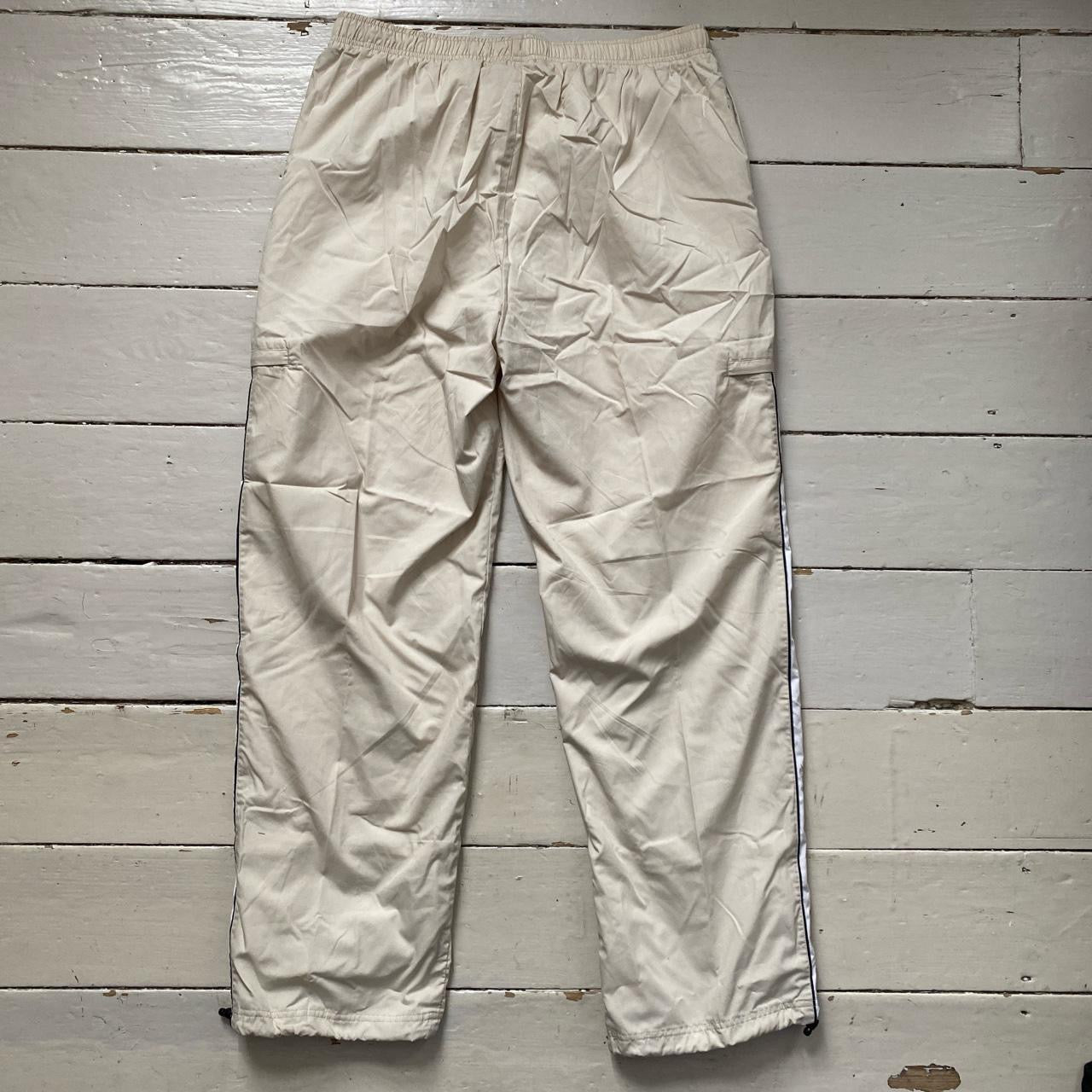 Nike Vintage Swoosh Cream Shell Bottoms (XXL)