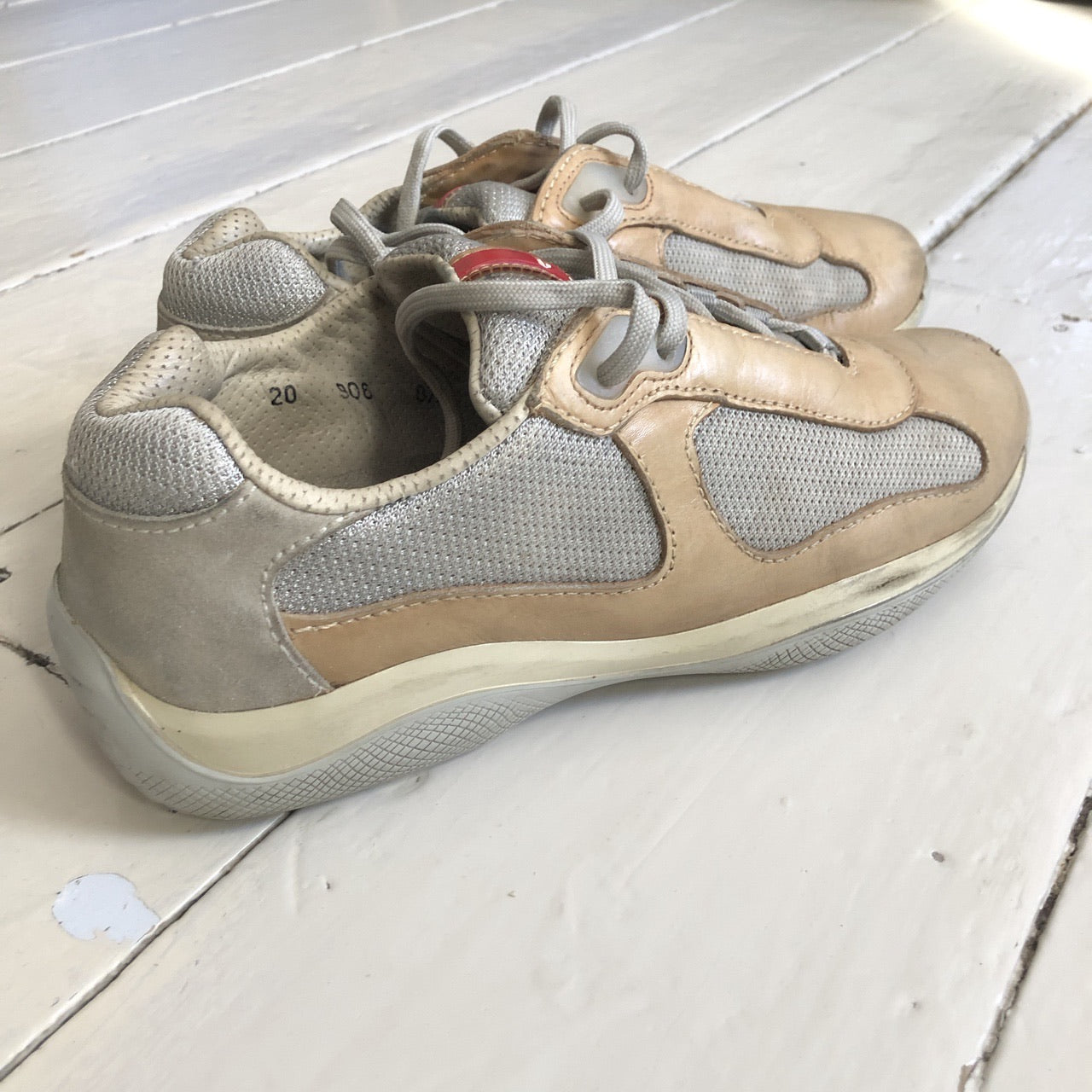 Prada Americas Cup Gold and Silver (UK 8.5)
