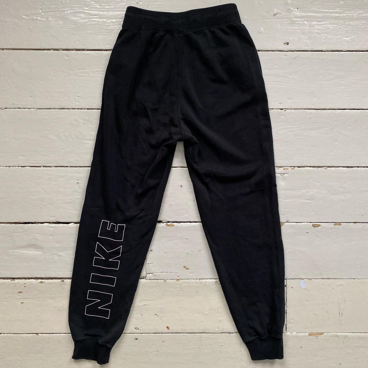 Nike Swoosh Black Joggers (XS)