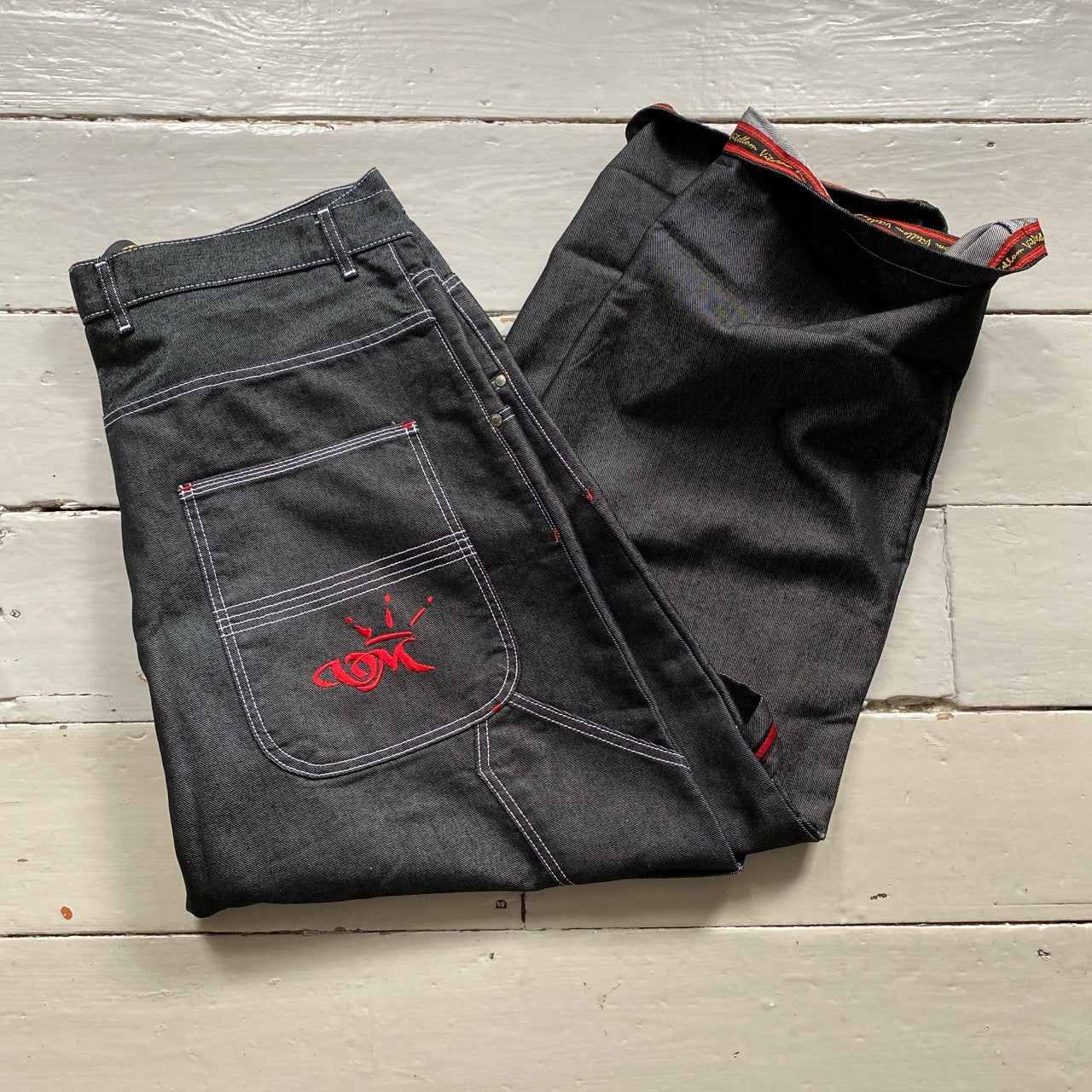 Vitellom Vintage 90’s Denim Jeans Suit (XXL)