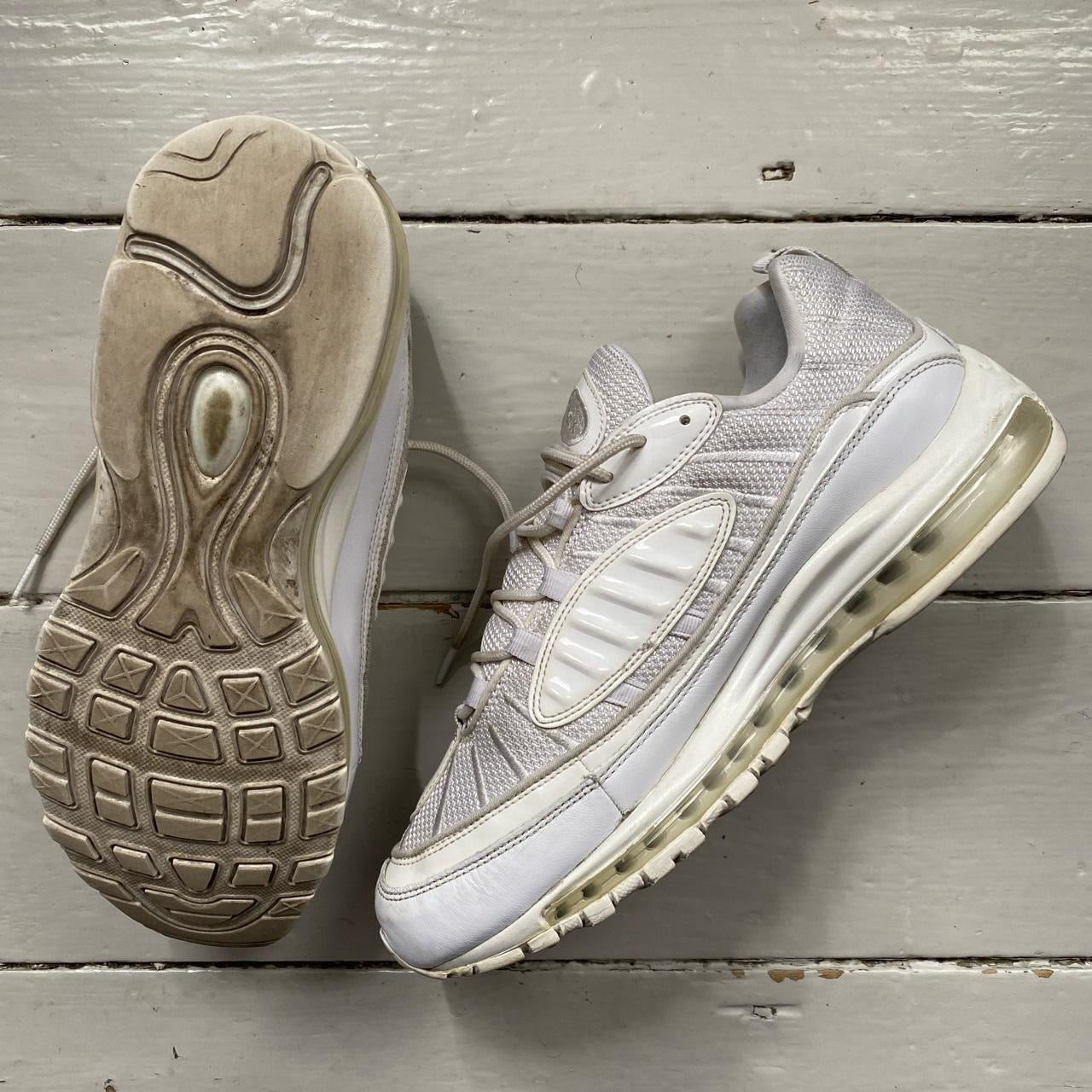 Nike Air Max 98 White (UK 10)