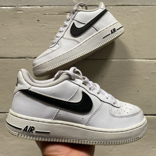 Nike Air Force 1 White and Black (UK 5)