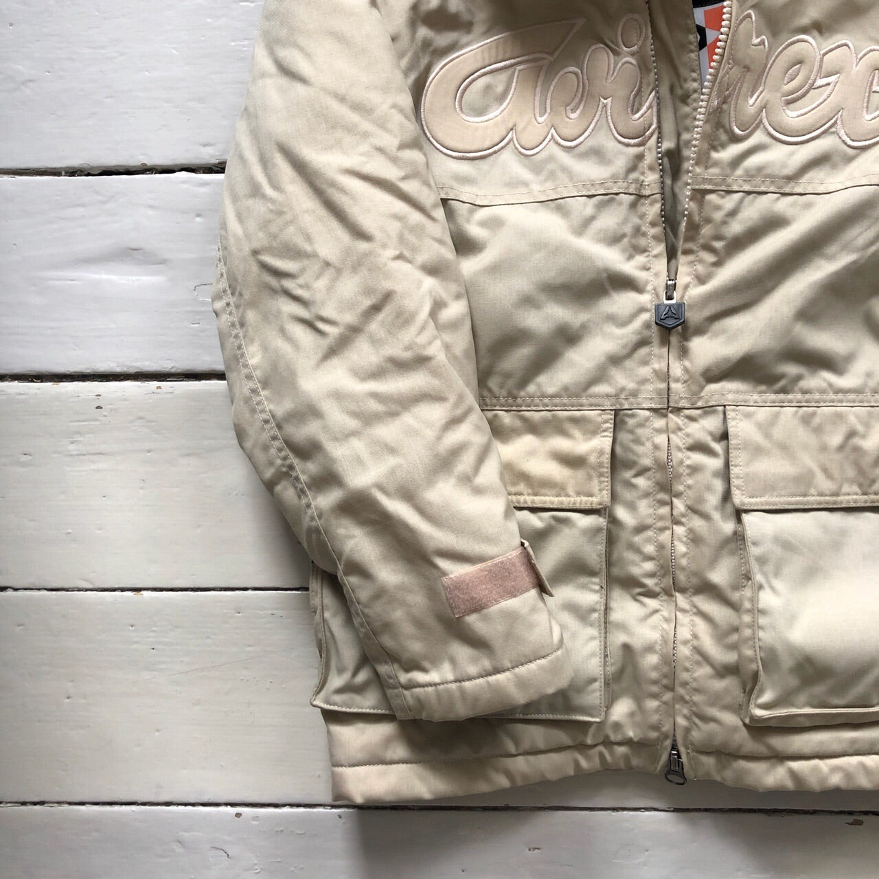 Avirex Khaki Padded Jacket (Small)