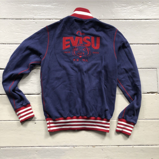 Evisu Vintage Zip Up Jumper (XLarge)