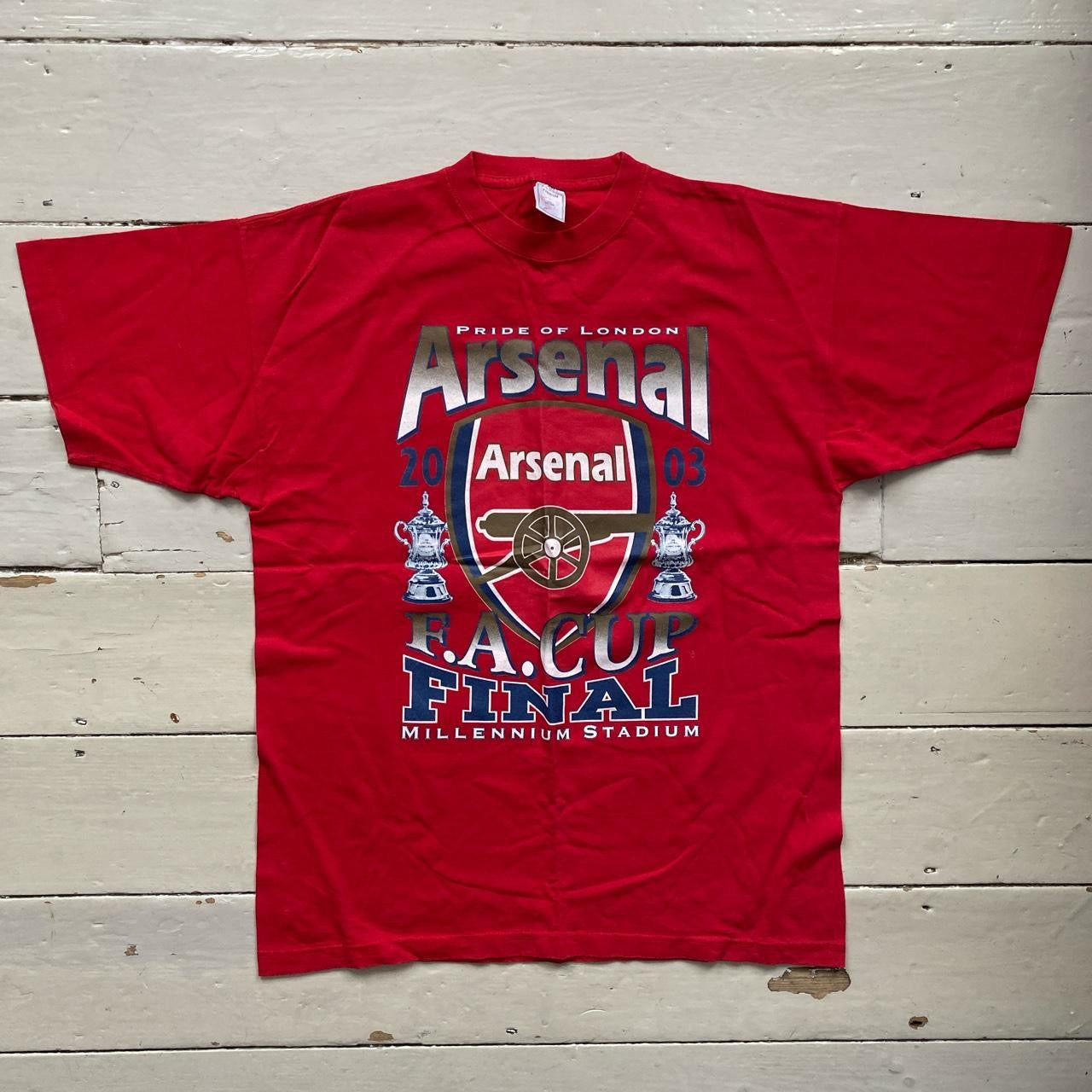 Arsenal FA Cup Final 2003 T Shirt (XL)