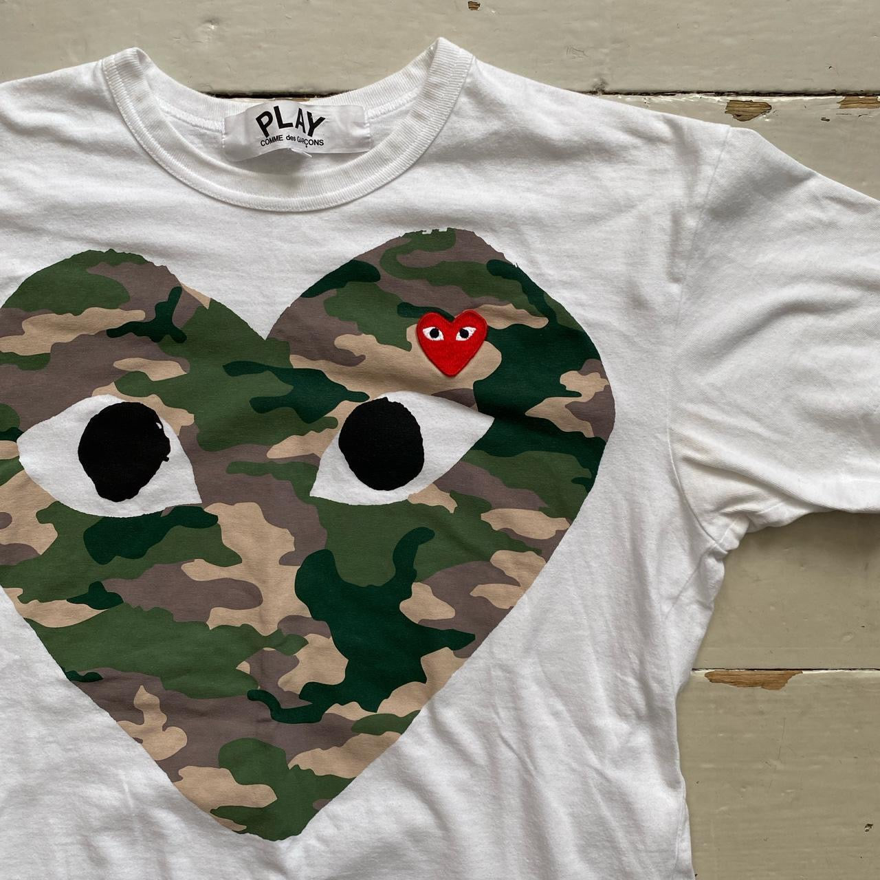 Comme Des Garcons Camo T Shirt (Large)