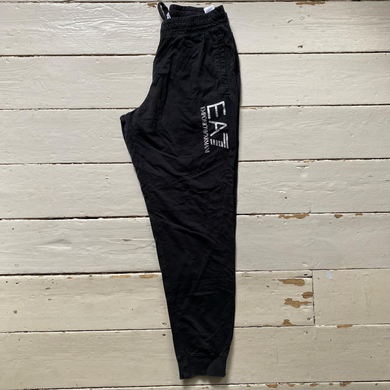 EA7 Emporio Armani Black Joggers (XL)