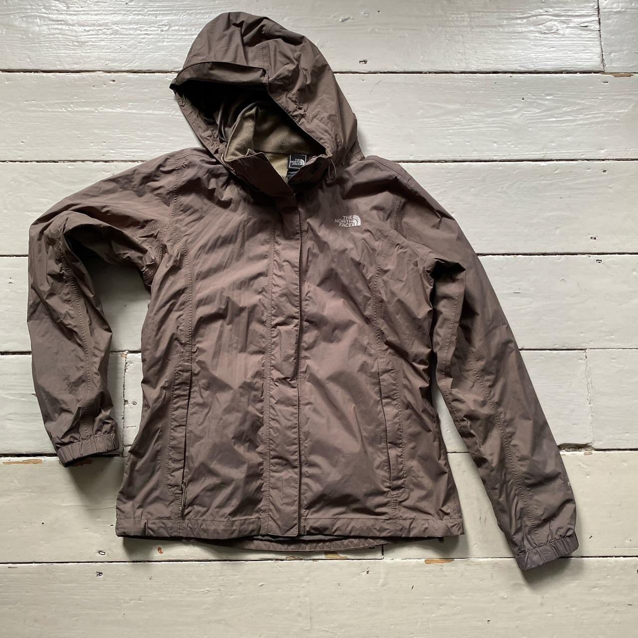 The North Face Brown Windbreaker Womens (Medium)