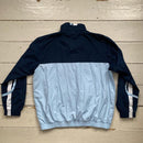 Nike Vintage Blue Shell Track Jacket (Large)
