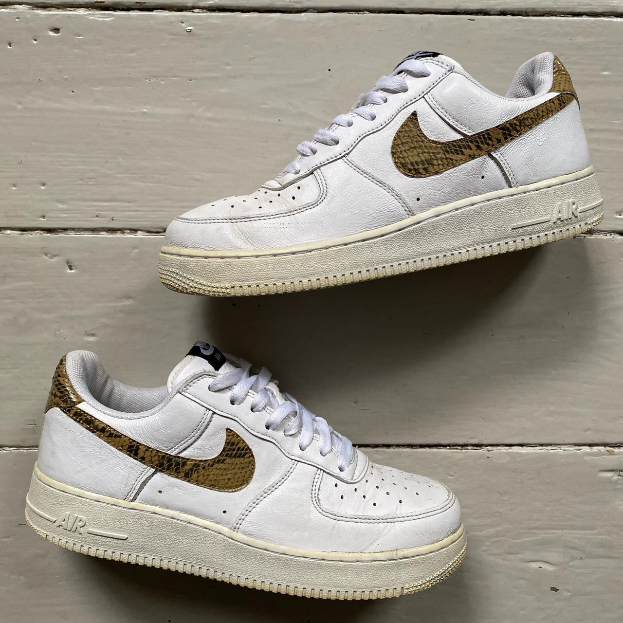 Nike Air Force 1 Snakeskin Swoosh (UK 8)