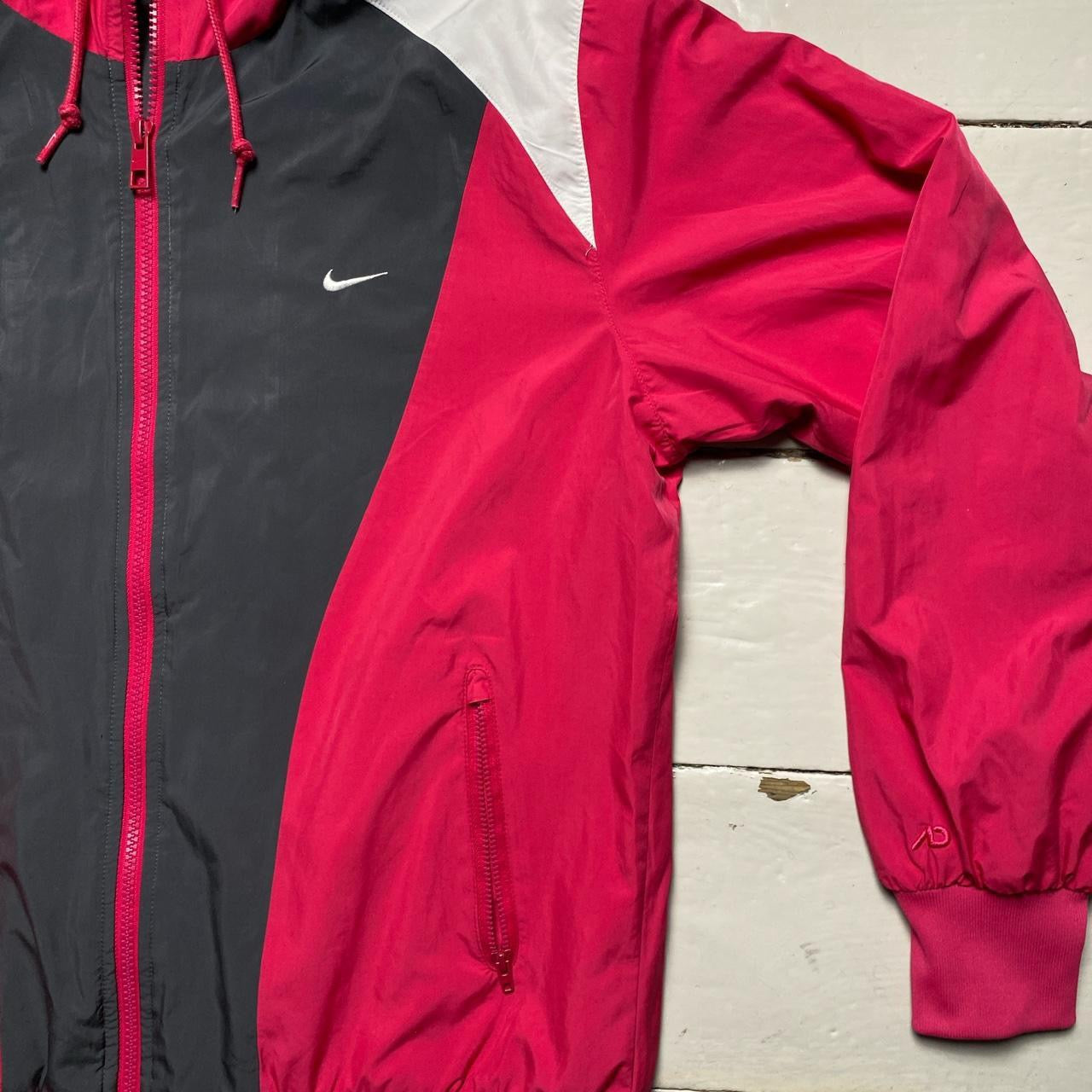 Nike Vintage Pink Track Shell Jacket (Fit Mens Small)