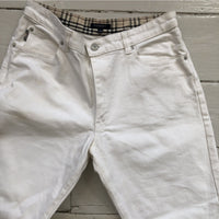 Burberry london nova check jeans (size 12)