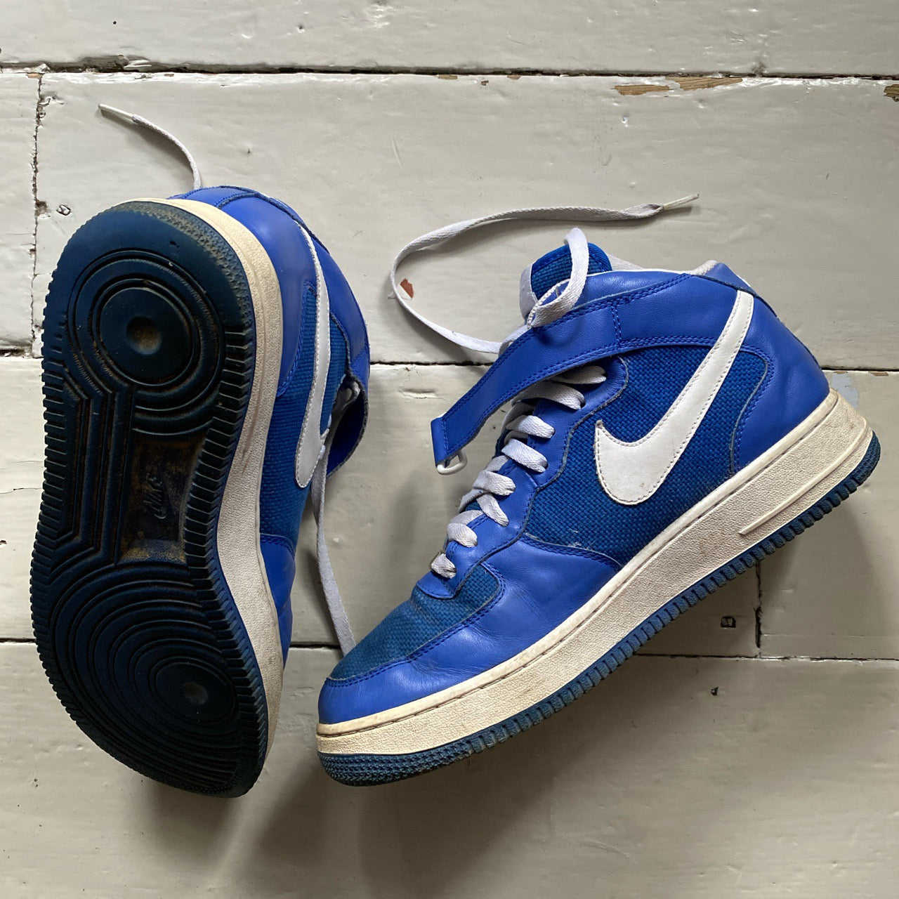 Nike Air Force 1 Mid Vintage Blue (UK 10)